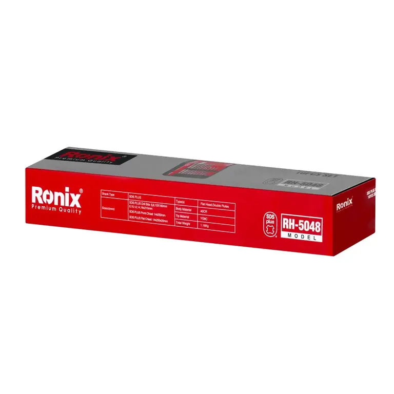 ست مته و قلم چهار شیار10 عددی رونیکس مدل RH-5048