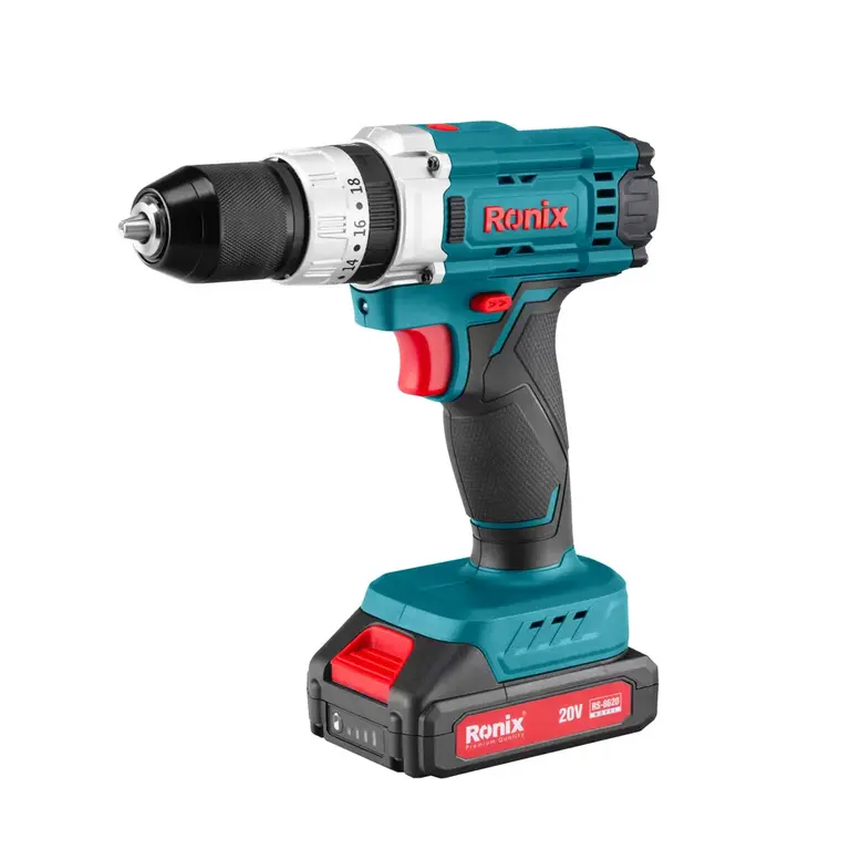 کیت دریل شارژی 20 ولت 53 پارچه رونیکس مدل RS-8620 — تصویر ۵